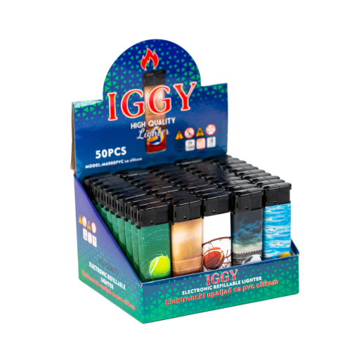 IGGY electronic refillable lighter pvc sport